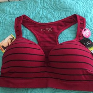 plus size push up sports bra